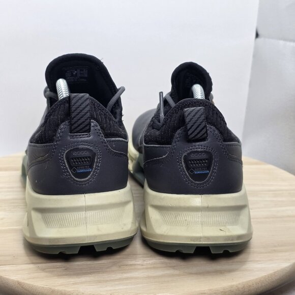 Mens Size 10.5 - ECCO Biom C4 Golf Shoes Wide Gray White Gore-Tex Spikeless - Picture 6 of 11